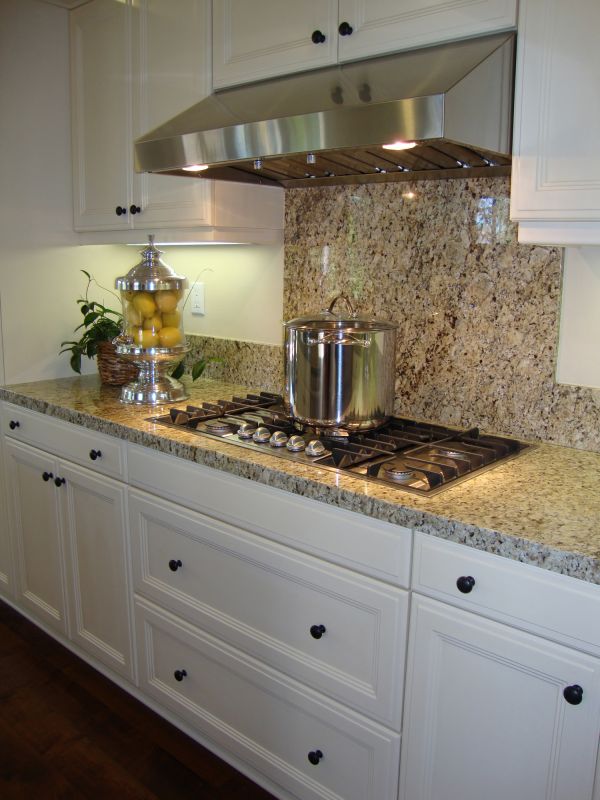 Stove Backsplash Installation